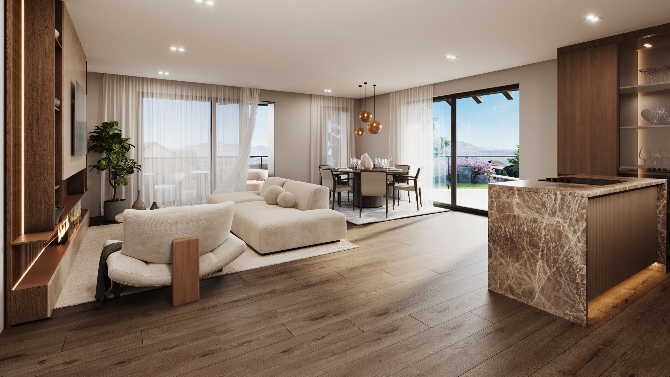 appartement 3 Pièces en vente sur BOURDEAU (73370)