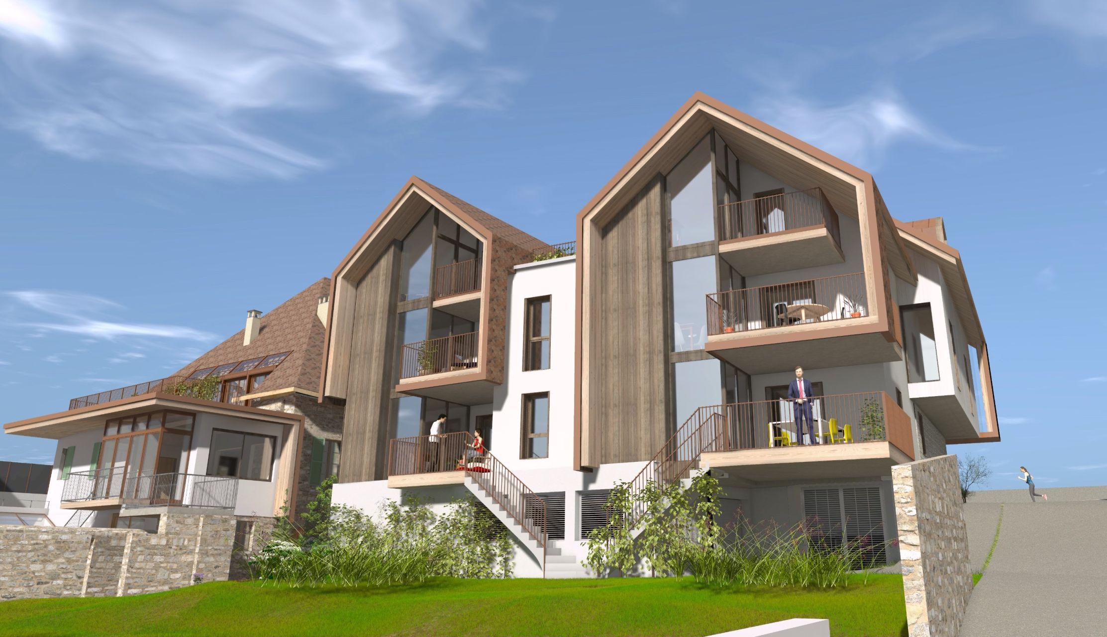 appartement 3 Pièces en vente sur VEYRIER DU LAC (74290)