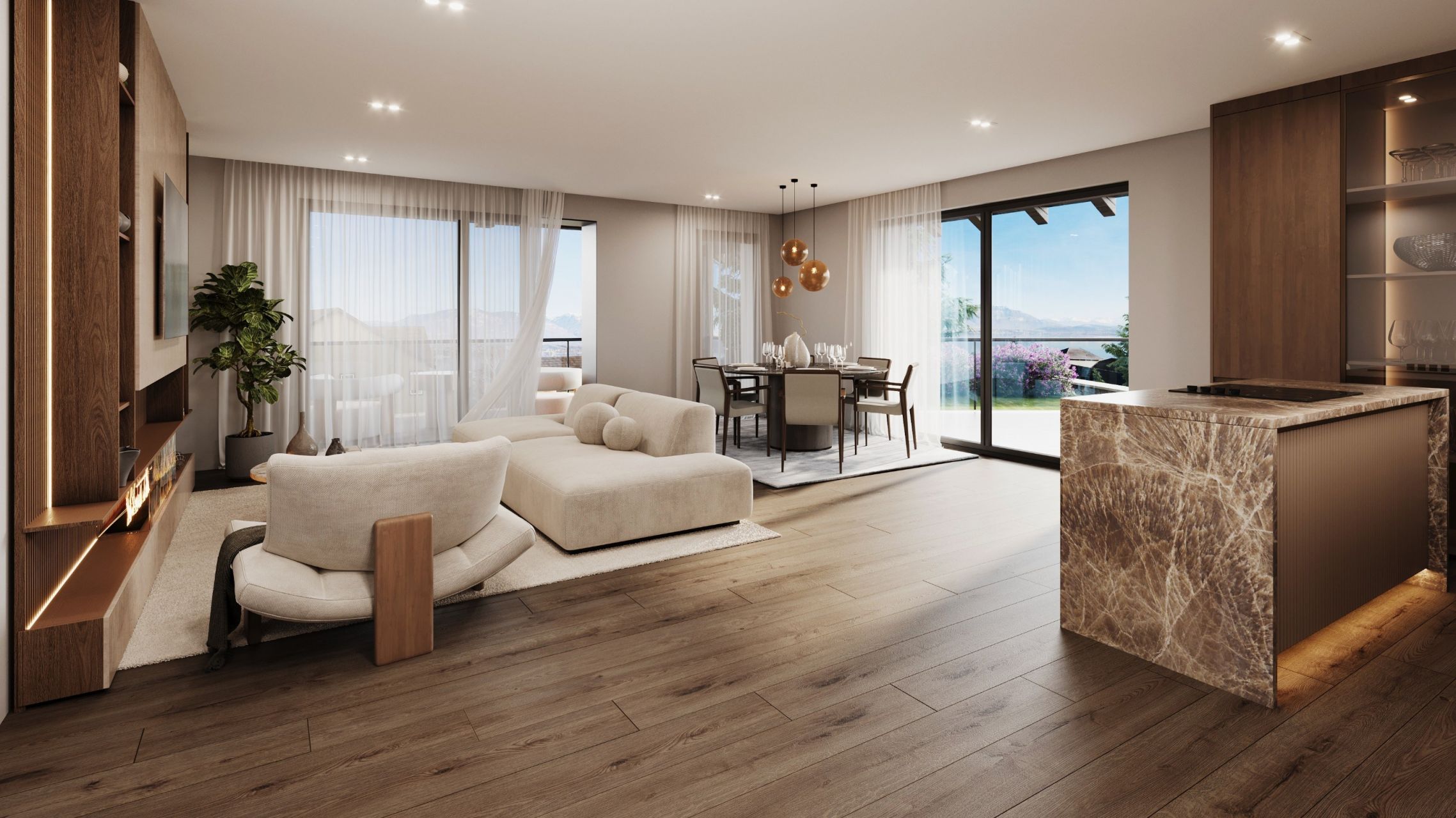 apartment 3 Rooms for sale on BOURDEAU (73370)