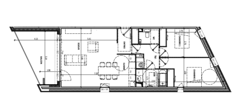 appartement 3 Pièces en vente sur AIX LES BAINS (73100)
