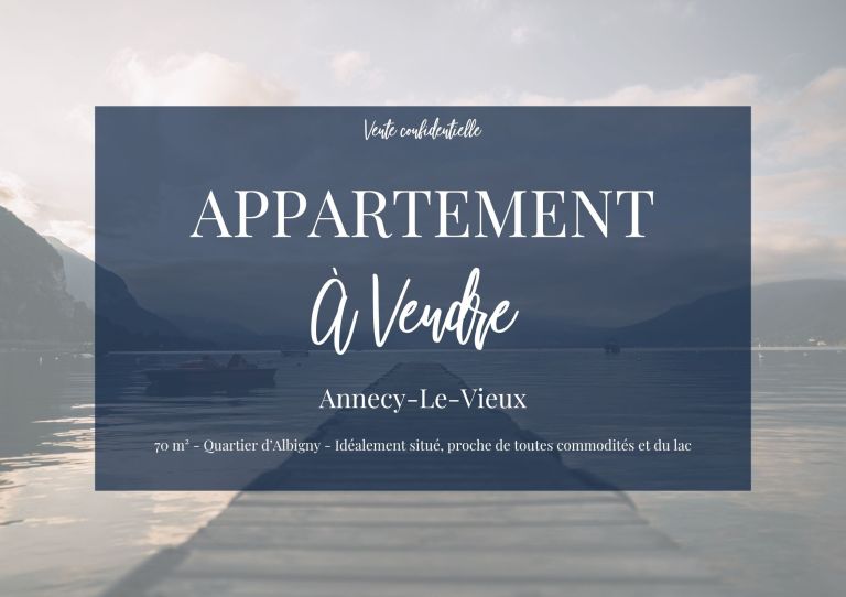 apartment 3 Rooms for sale on ANNECY LE VIEUX (74940)