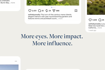 Publications Instagram Sotheby’s International Realty présentant des propriétés de prestige 